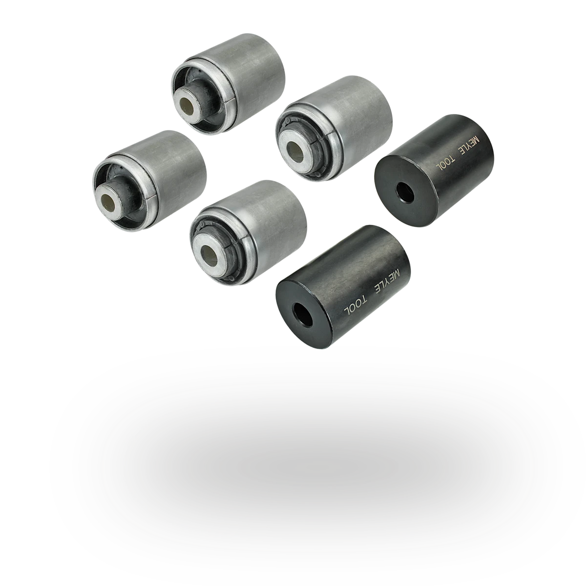 Photo of a MEYLE HD slotted bush kit.